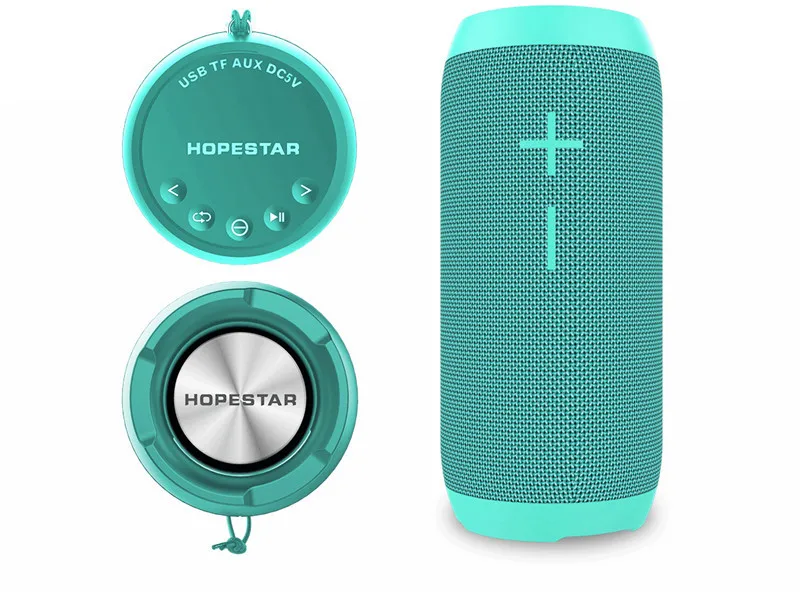 HOPESTAR P7 EStgoSZ Bluetooth динамик беспроводной Водонепроницаемый IPX6 Колонка коробка бас мини сабвуфер Портативный с TF карта USB FM микрофон