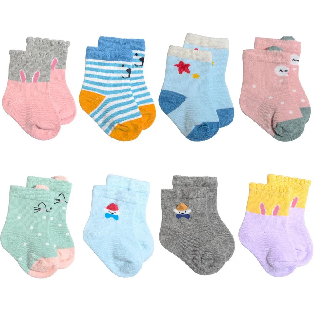 8 пар/лот носки для малышей летние тонкие сетчатые маленьких девочек хлопковые