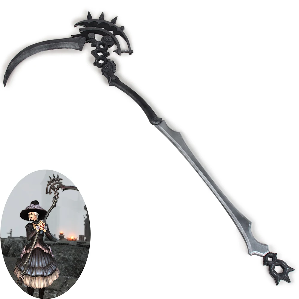 Final Fantasy XIV A Realm Reborn FF14 Black Bosom Reaper команда Реплика Косплей Реквизит|Реквизит для