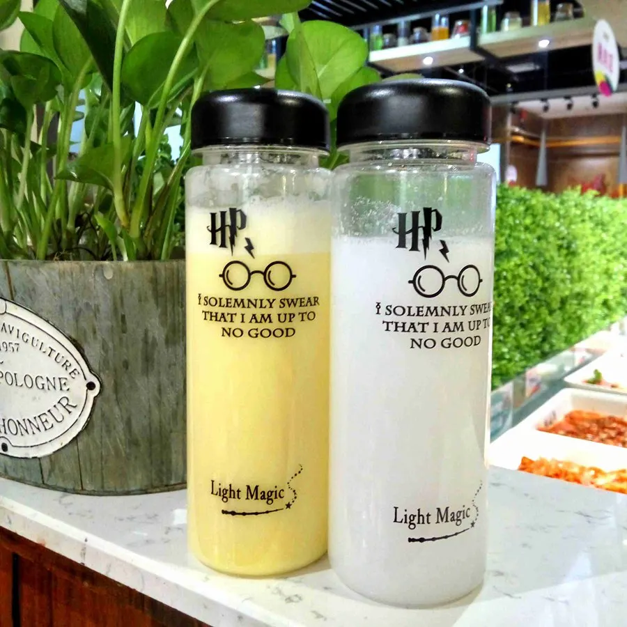 Простая летняя бутылка для воды 500 мл экологически безопасная путешествий спорта