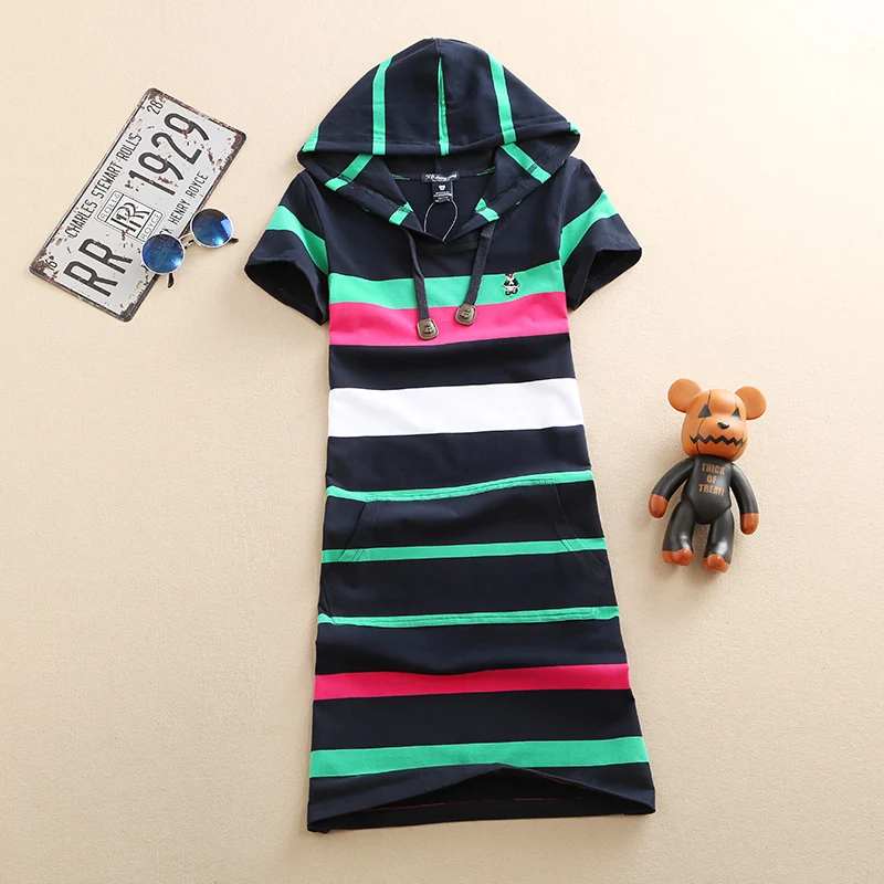 Женское платье с капюшоном и вышивкой размеры 2XL 3XL|Женские платья| |