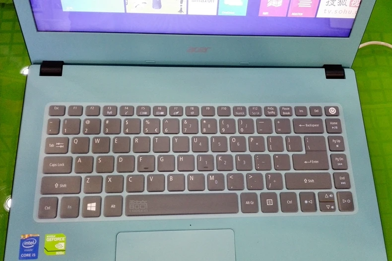 Прозрачная защитная крышка для клавиатуры из ТПУ Acer A314 31 SF314 51 E5 422 432G ES1 433 TMTX40