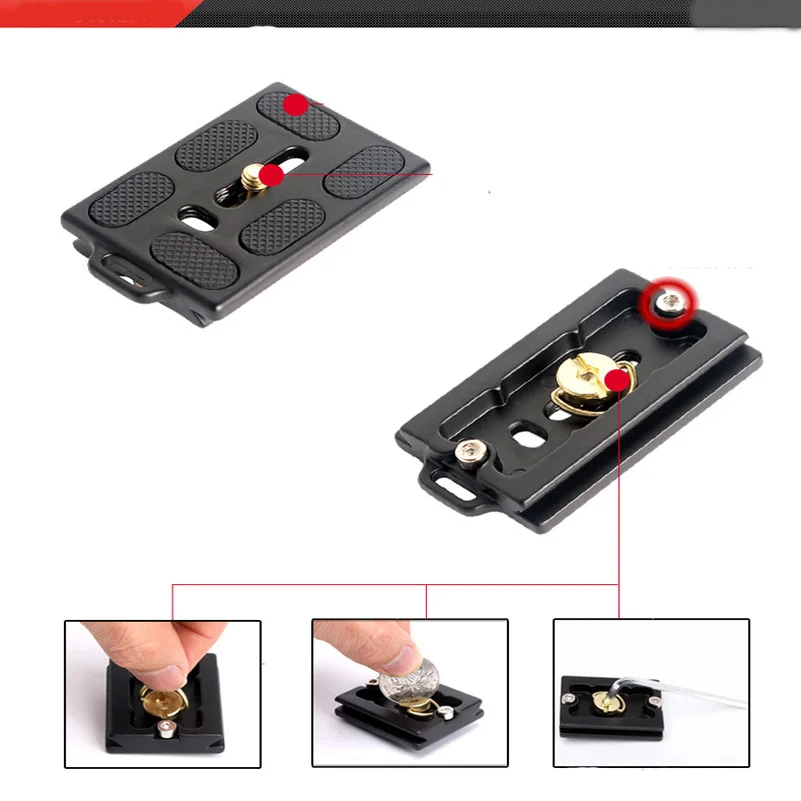 

Fotopal QZSD Q08 3-Way Fluid Head Rocker Arm Video Tripod Ball Head+ Quick Release Plate For DSLR Camera Tripod Monopod