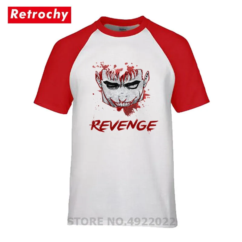 Футболка Berserk Revenge Manga Guts летняя модная брендовая одежда Мужская хлопковая