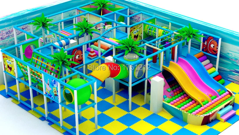 Изготовленный На Заказ торговый центр дети Крытый игровая площадка игрушка CE