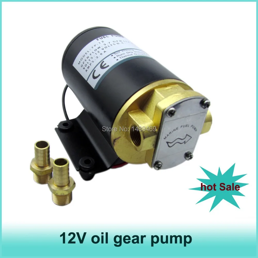 Большая скидка для В 12 14LPM (3.68GPM) небольшой морской шестерни масляный насос|oil pump|gear
