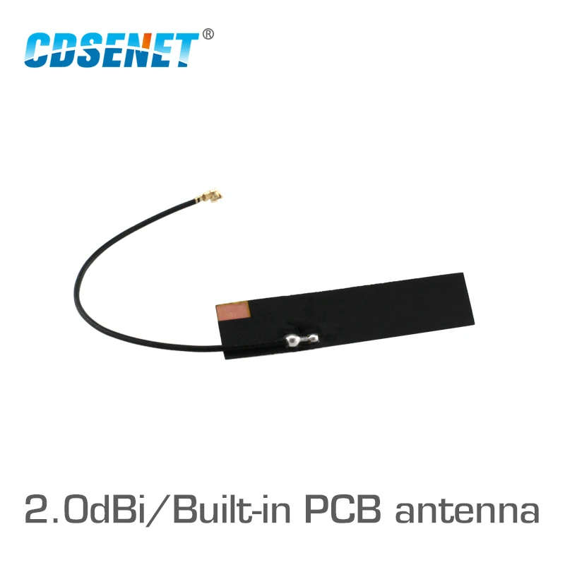 

TX915-FPC-4510 868MHz 915MHz WIFI Antenna PCB High Gain 2.0dBi Omi Directional Soft PCB Antenna IPEX Connector