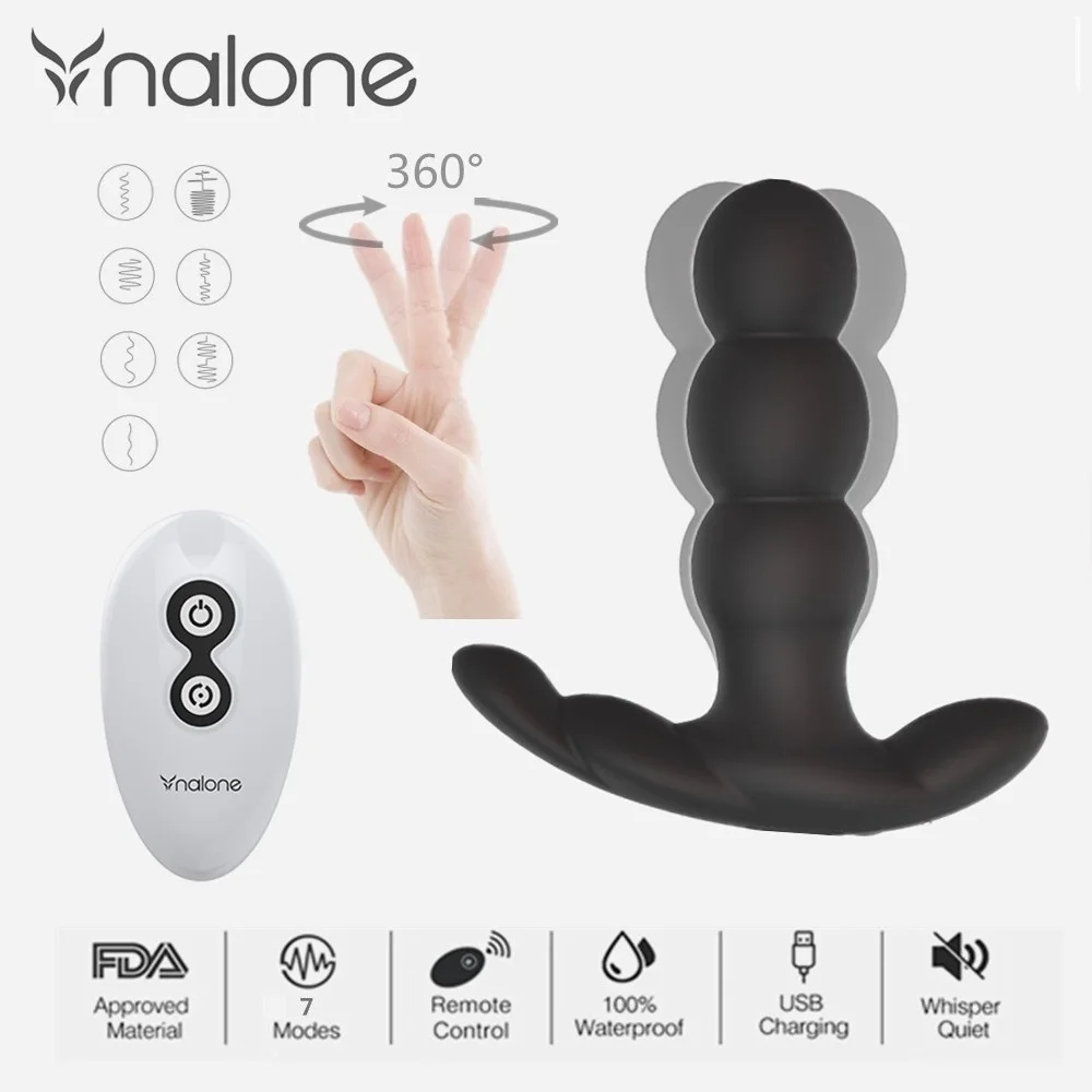 Nalone Беспроводной удаленного Управление Rorating вибратор для г пятно массаж вагинальный секс товары Женский