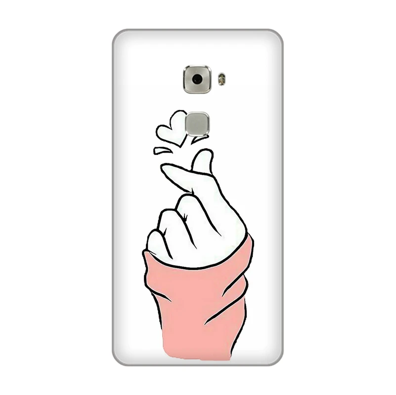 love heart fingers Horse Soft TPU phone Case Cover for Huawei G8 Honor 5C 6A 6C 6X 7 7A 7X 8 8X 9 LITE V8 shell |