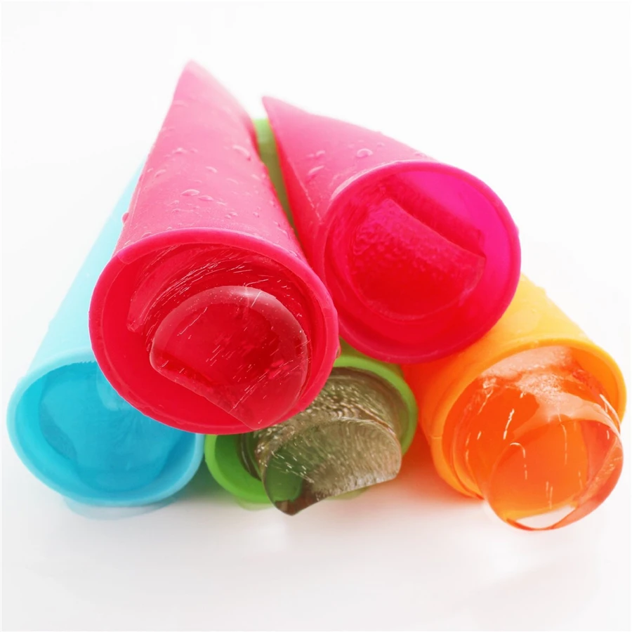 

200 pcs Silicone ice pop maker Push Up Ice Cream Jelly Lolly Pop For Popsicle Silicone ice pop mold mould