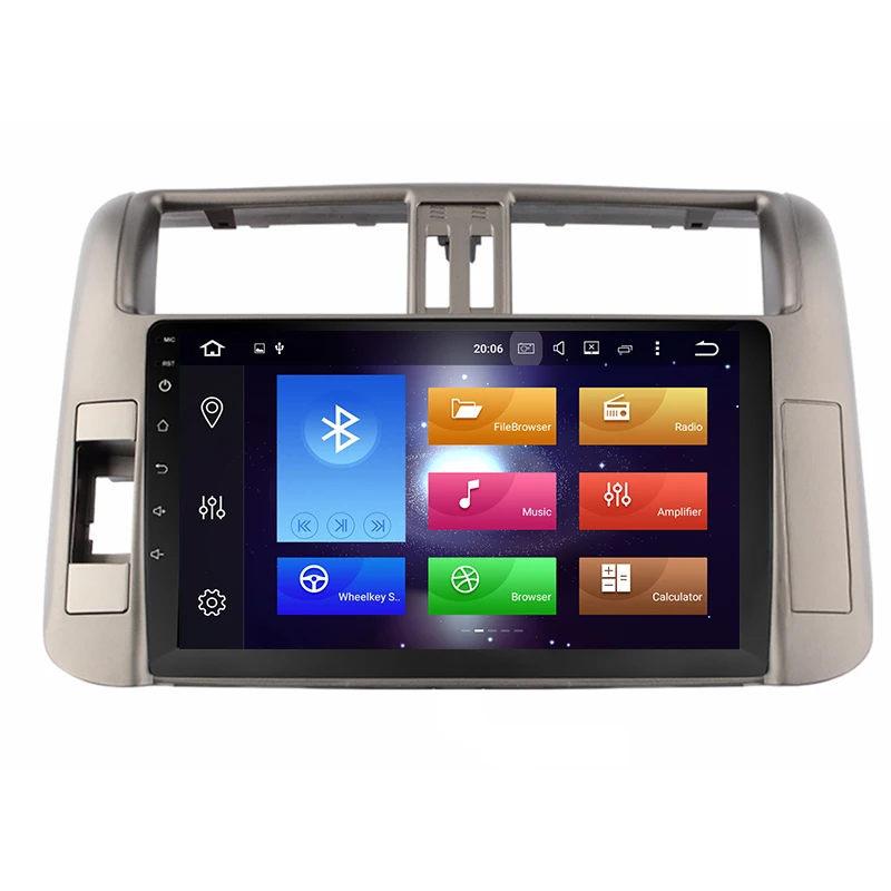 Aoluoya IPS 4 Гб ОЗУ 32 ПЗУ Восьмиядерный Android 8 0 автомобильный dvd-плеер для Toyota Prado 150 2010