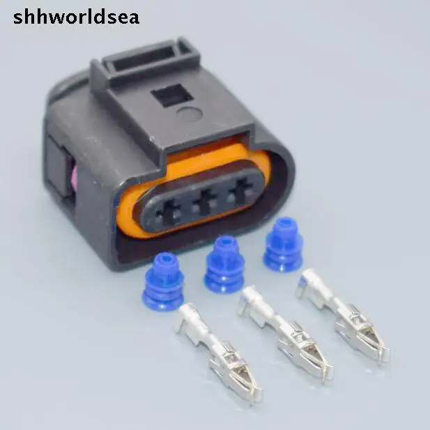 Shhworldsea 3 Pin для VW Водонепроницаемый женский автомобильный разъем Проводной