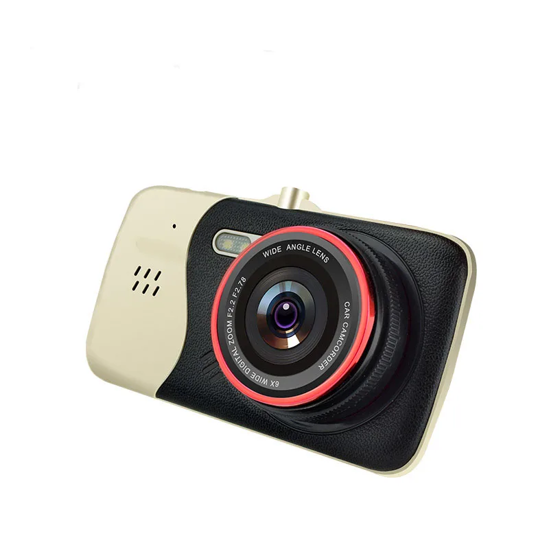Caroad 4 дюймов Full HD 1080 P Автомобильный dvr камера 170 градусов с двумя объективами
