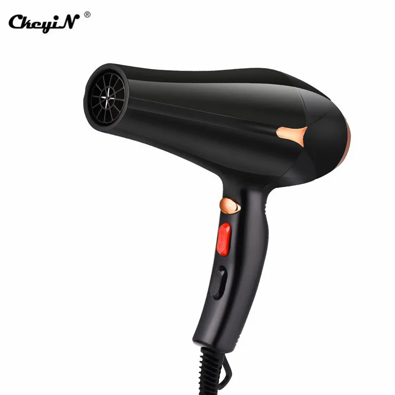 2200W Hair Dryer Professional Blow Dryer Large Power Blue light Hairdryer Blower Salon and Home Use Fast Hair Drying Tool P40