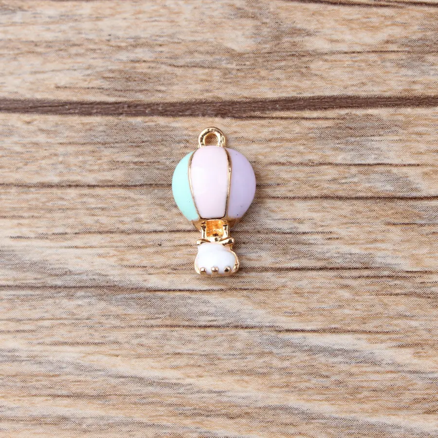 20 шт./лот модные ювелирные изделия воздушный шар масляные подвески подвеска из