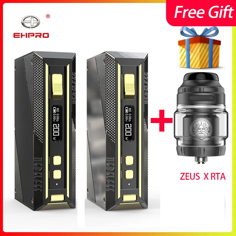 Подарок Vape mod Ehpro холодная сталь 200 TC мод Вт электронная сигарета без батареи