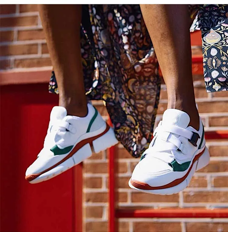 Basket Femme Летние Осенние разноцветные пряжки кроссовки женские уличные модные повседневные белые кроссовки обувь на платформе кроссовки