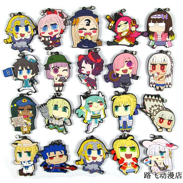 2019 Новое поступление Fate/Grand/FGO оригинальный японский аниме Рисунок резиновый