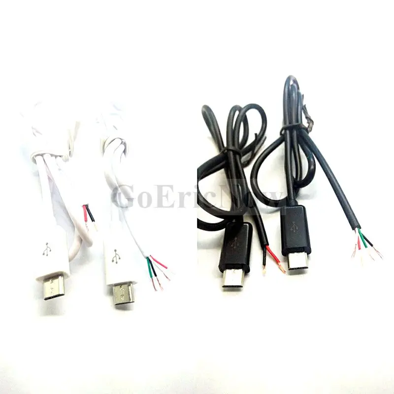 Блок питания постоянного тока 20 шт. черный/белый разъем MICRO USB 5P 2 контакта/4