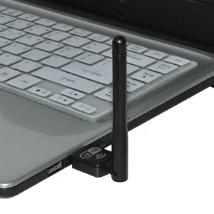 Беспроводная сетевая карта USB 2,0, 300 м, 802,11 bgn LAN WiFi адаптер с антенной для ноутбука, ПК, мини Wi-Fi