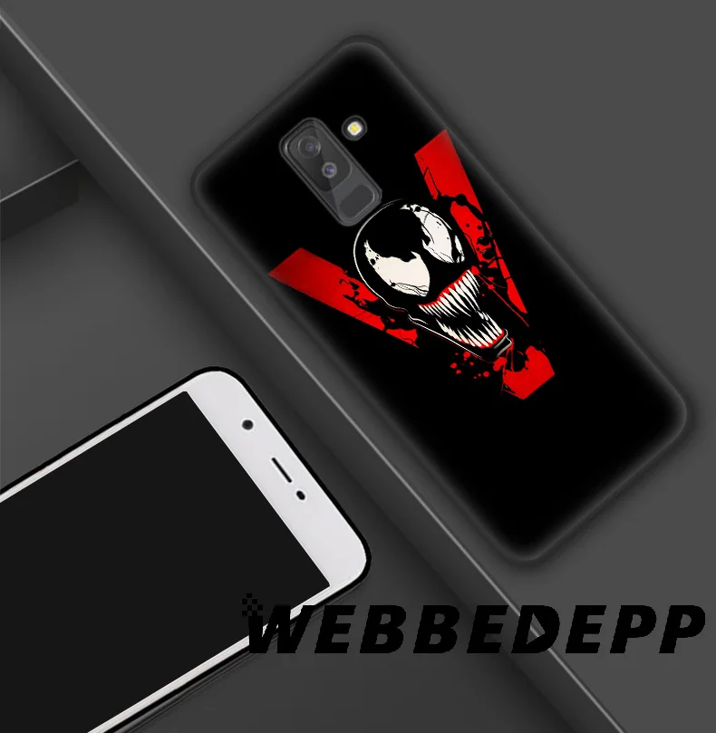 WEBBEDEPP Venom Мягкий ТПУ силиконовый чехол для Samsung Galaxy S10 S10e S9 S8 Plus S7 S6 Edge & J6 |