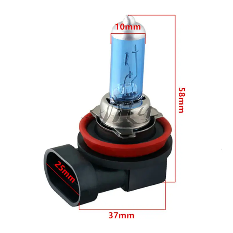 Галогенные лампы 10 шт. H8 35 Вт супер белые фары противотуманные ходовые