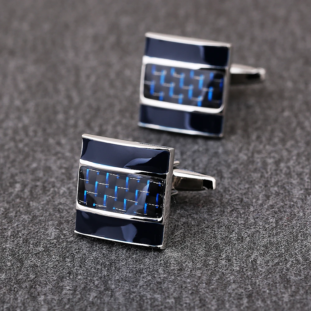 Мужские Запонки Для Манжет KFLK черные запонки из высококачественной круглой