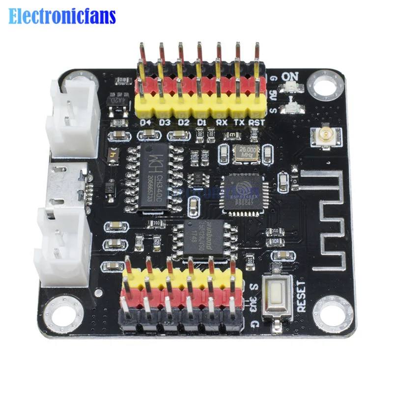 Плата расширения DM Strong ESP8266 CH340 CH340G Micro USB 3 В 5 Wi Fi|Интегральные схемы| |