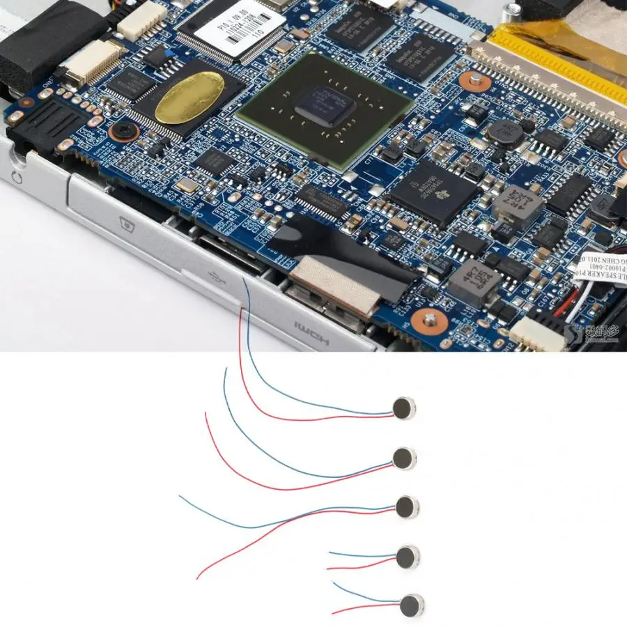 Микро линейный вибрирующий Мотор AC 1 8 V 0 29 W 0.03A плоский мотор 8x3 2 мм