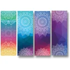 Классическое полотенце для йоги Mandola, нескользящее портативное полотенце с алмазной текстурой для Дорожный Коврик для йоги, пилатеса, фитнеса, йоги, 183*65 см