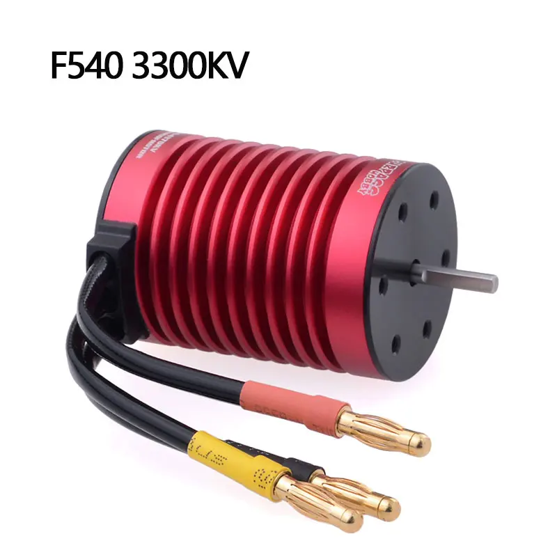 F540 3,175 мм бесщеточный двигатель 3000KV 3300KV 3930KV 4370KV для 1/10 RC Tamiya Axial Redcat HSP Drift Racing внедорожный автомобиль - Цвет: 3300KV