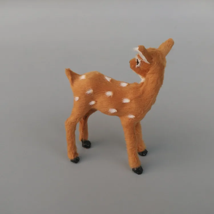 Твист sika deer zakka одиночный стиль ручная Имитация олень Рождественские куклы