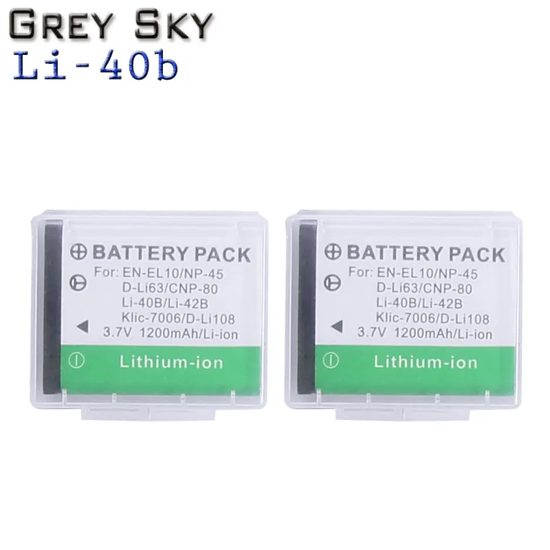 6 x Li-40B LI-42B LI 40B 42B LI40B батареи+ ЖК USB зарядное устройство для FUJIFILM NP-45 NP 45 NP45 NP 45A 45B 45S для Nikon EN-EL10