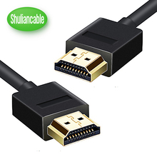 Shuliancable Cable HDMI de alta velocidad 2,0 4K 1080P 3D para TV HD XBOX PS3 cable de la computadora 0,3 m 1m 1,5 m 2m 3m 5m 7,5 m 10m