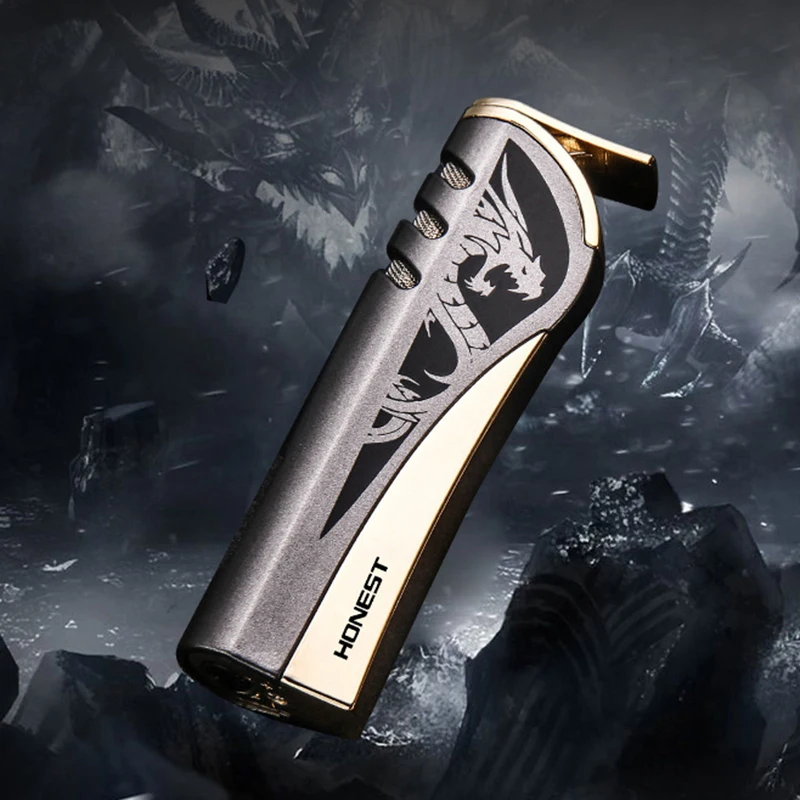 Высококачественное креативное электронный фонарь турбо Зажигалка