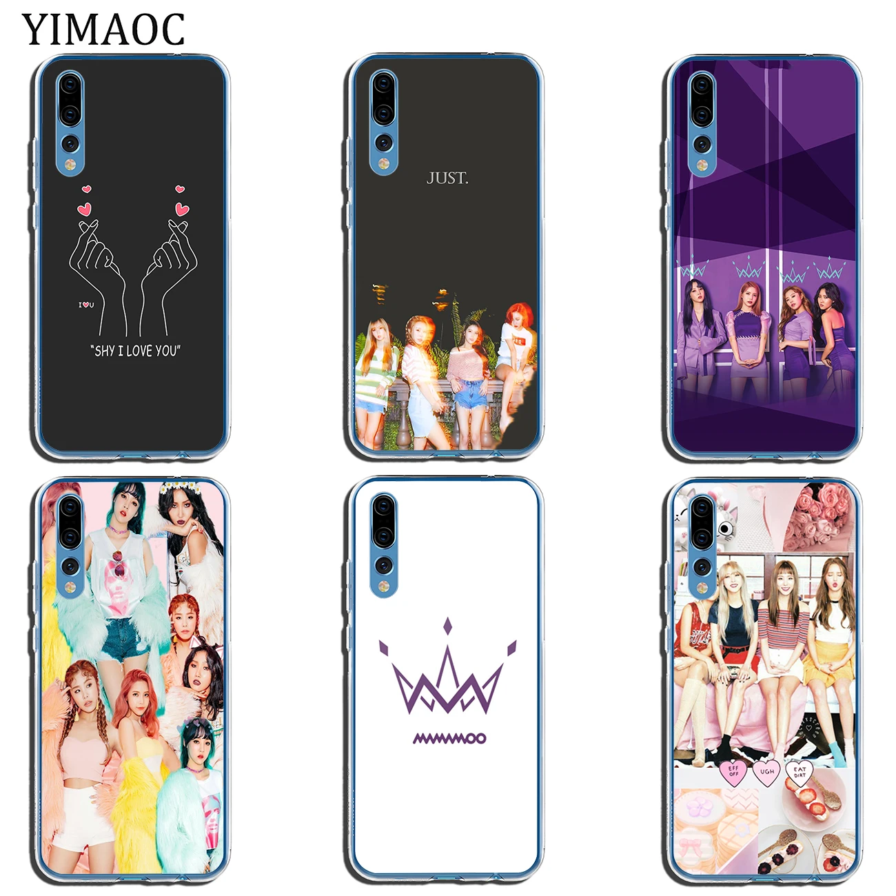 Мягкий силиконовый чехол YIMAOC kpop mamamoo для Huawei P30 P20 Pro P10 P9 P8 Lite 2016 2017 P smart Z 2019|Бамперы|