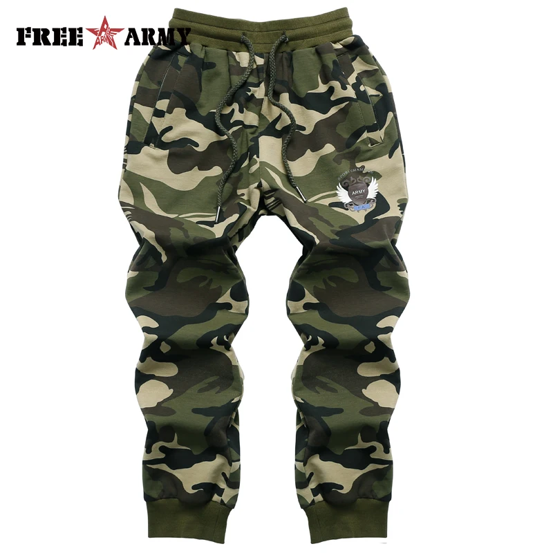 Камуфляжные спортивные штаны для мальчиков повседневные танцевальные брюки из