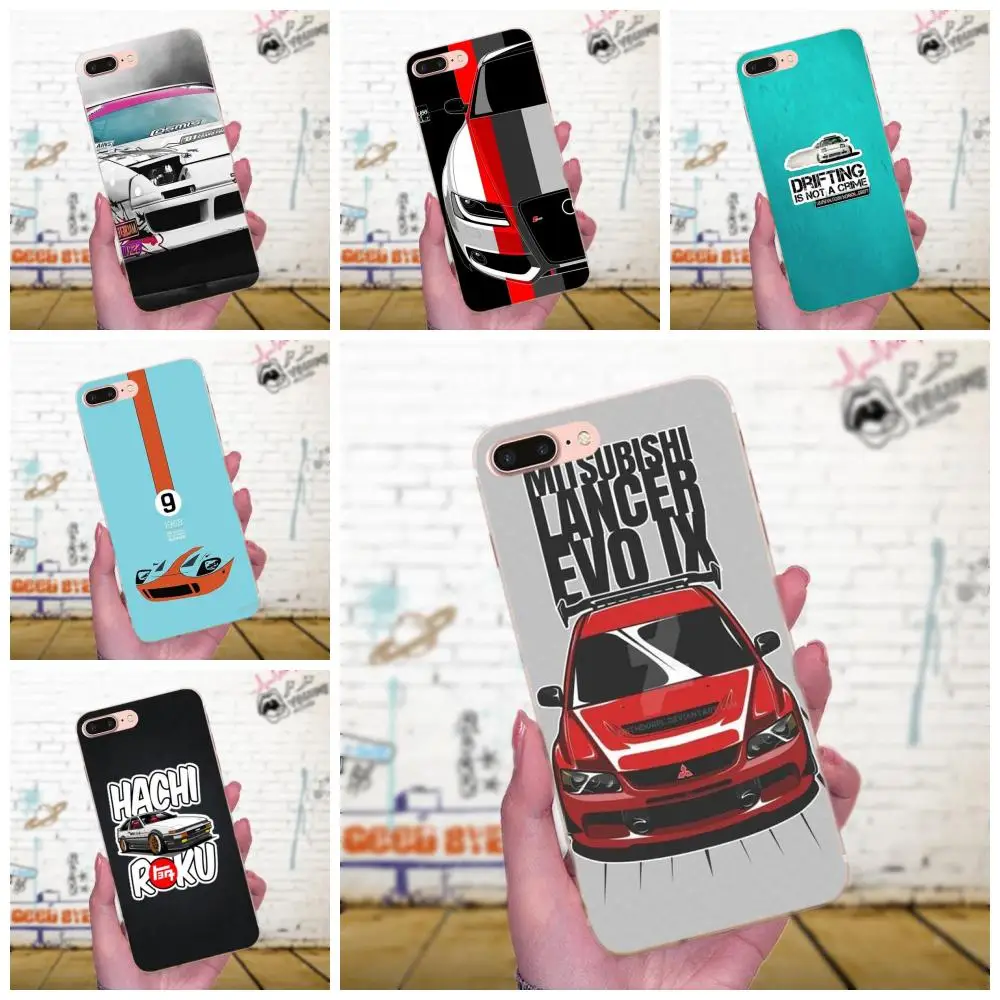 Чехол из ТПУ для Galaxy A3 A5 A7 On5 On7 2015 2016 2017 Grand Alpha G850 Core2 Prime S2 I9082 Fashion Drift Cars Auto JDM |