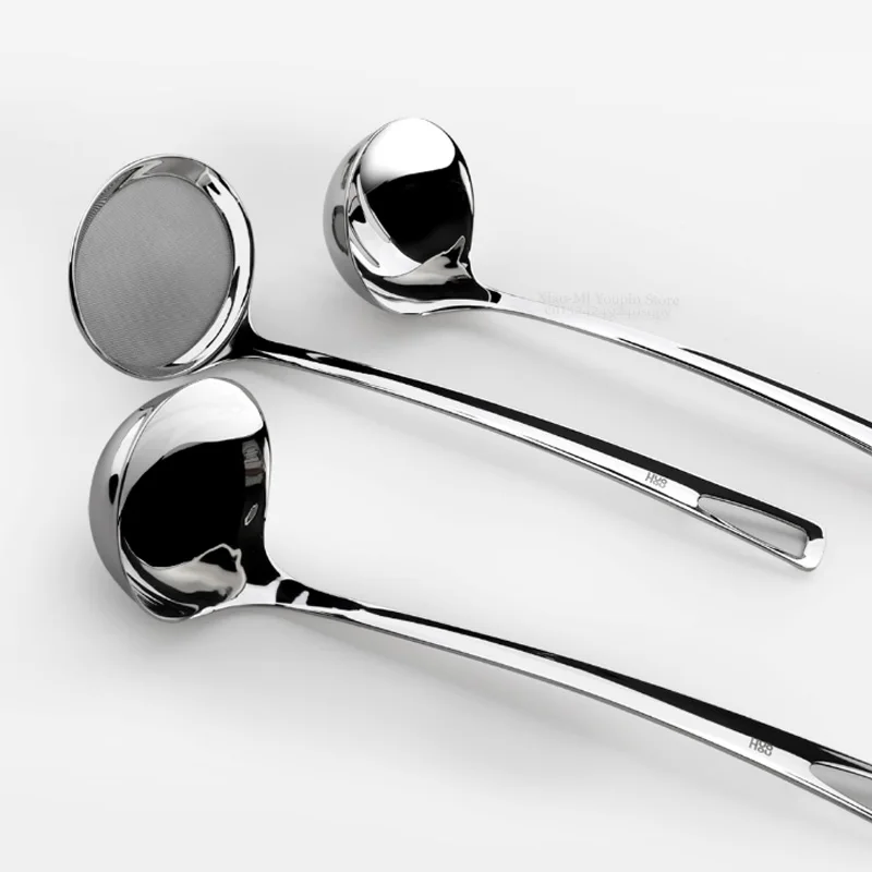 Xiaomi Youpin ложка из нержавеющей стали гладкая на ощупь Горячая дезинфекция горячий горшок инструмент подходит для кухни умный дом