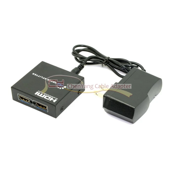 1 шт./4 K 2K UHD HDMI сплиттер вход 2 выход усилитель ретранслятор переключатель коробка