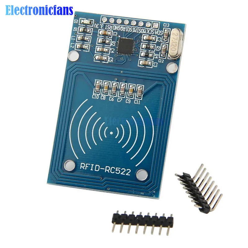 Беспроводная Антенна rfid ic для Arduino RC522 13 56 МГц с ключом IC SPI считыватель и Карта