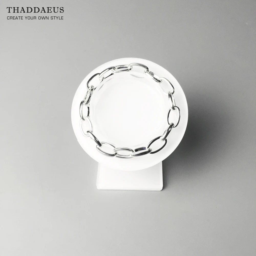 Томас клик ссылка Braclet звено цепи 925 пробы серебро Ts модные Клубные ювелирные изделия Томас стиль для женщин подарок