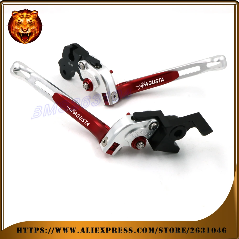 Регулируемый складной выдвижной тормозной рычаг сцепления для MV AGUSTA жестокий 675
