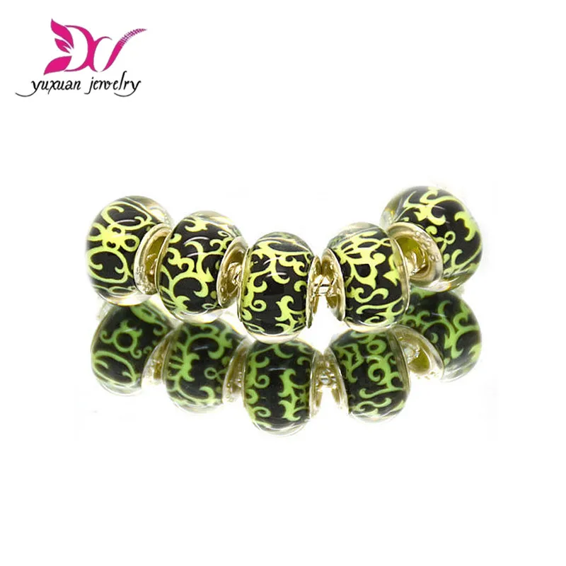 Акриловые бусины с большим отверстием 10 шт./лот 5 мм | Украшения и аксессуары