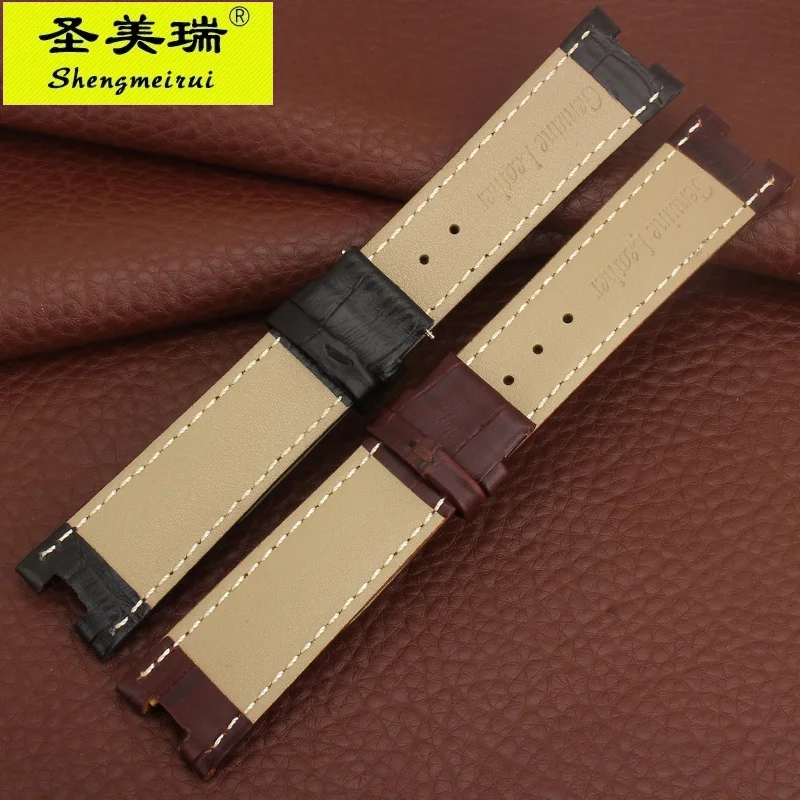 Кожаный ремешок shengmeirui для GC B1 Class / G42005G1 notch 22*13MM20*11 мм кожаный браслет с пряжкой