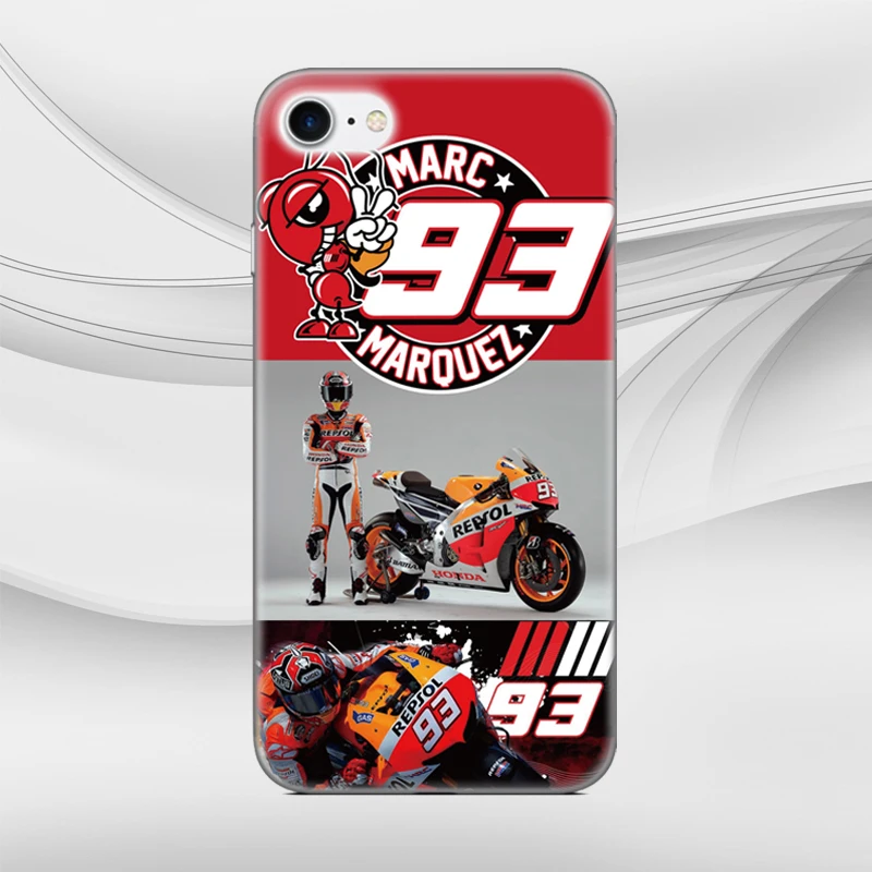 Марк Маркес 93 Муай Тай чехол для iphone X XR XS MAX 5 5S SE 6 6S 7 8 9 Plus для iPod Touch 5 6 Чехол для телефона Coque Чехлы бамперы