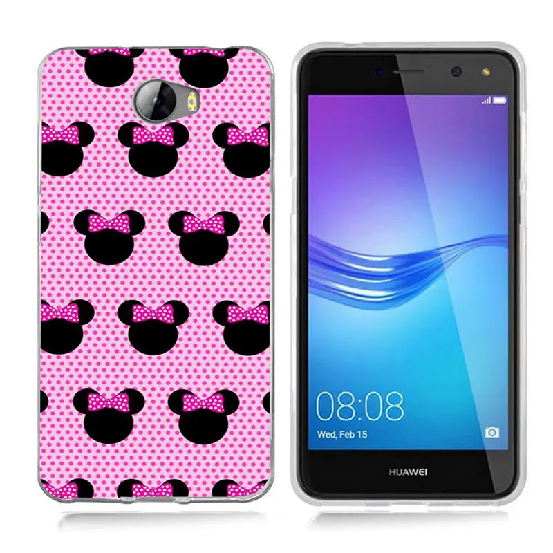 Cartoon Phone Case For Huawei P9 Lite/P8 Lite/P10 Lite Y5 ii Y5ii Cover/5A LYO-L21/Y6 II Soft TPU Sexy Girls Cases A813 |