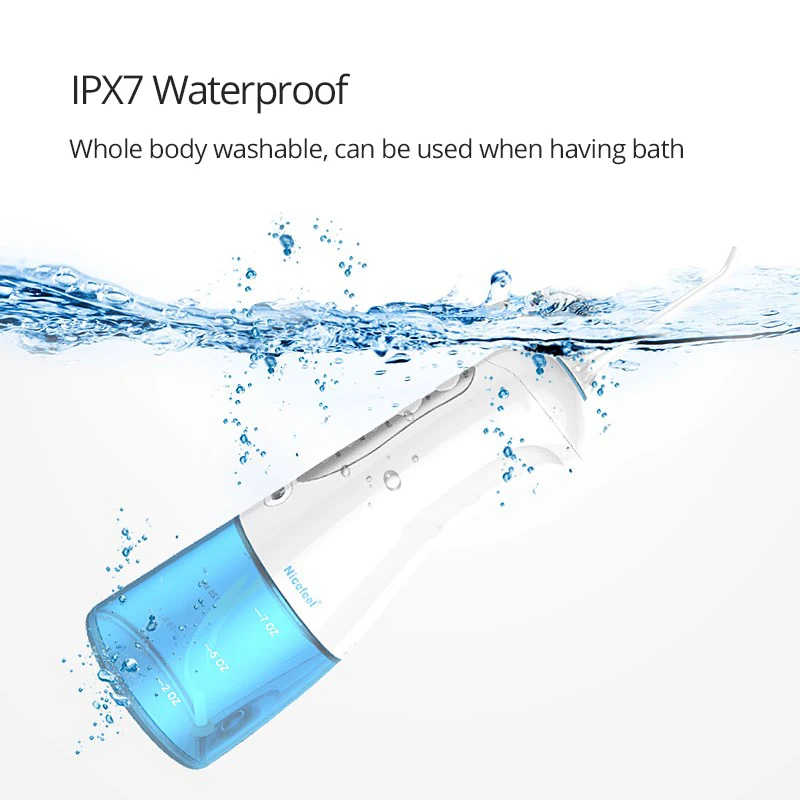 Ирригатор полости рта портативный 3 режима IPX7|Ирригаторы для рта| |