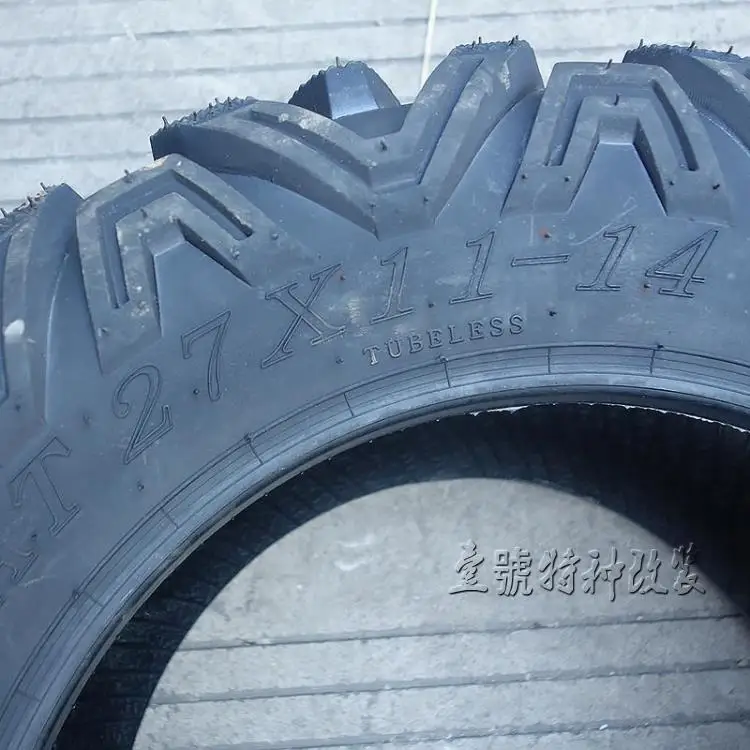 Бескамерная шина для картинга детская коляска ATV UTV 27X11 14 дюймов| |