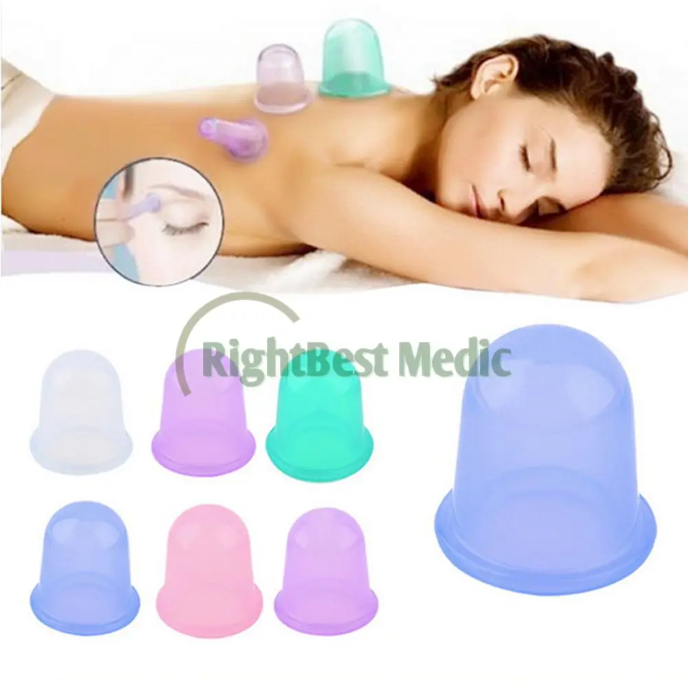 Нормальные чашки для тела силиконовые массажные присоски антицеллюлитные